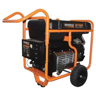 Generac GP17500 Portable Generator   26,250 Surge Watts, 17,500 Rated Watts,