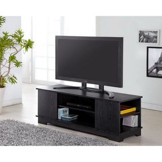 Furniture Of America Colbie Modern Tv Cabinet In Black