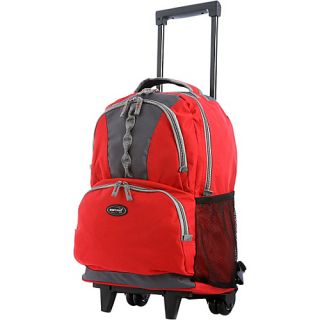 Rolling Backpack 18   Red