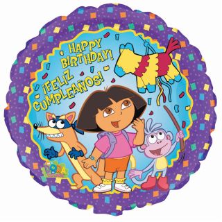 Dora the Explorer Foil Balloon