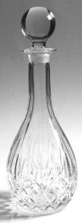 Royal Crystal Rock Opera Wine Decanter with Stopper   Cut Verticals,Criss Crosse