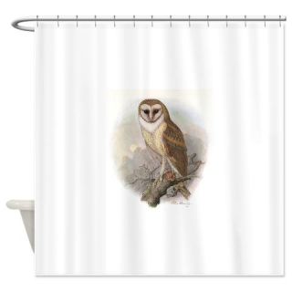  Barn Owl Shower Curtain  Use code FREECART at Checkout