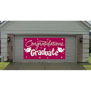 Burgundy Congrats Grad Gigantic Greetings