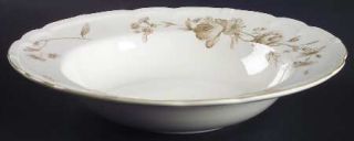Nikko Antoinette Sand 9 Soup/Pasta Bowl, Fine China Dinnerware   French Country