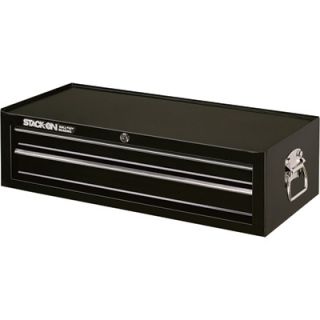 Stack On 26in. 2 Drawer Add On Tool Chest   Black, Model# SPA 1202 DS