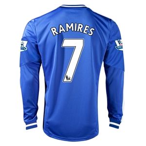 adidas Chelsea 13/14 RAMIRES LS Home Soccer Jersey
