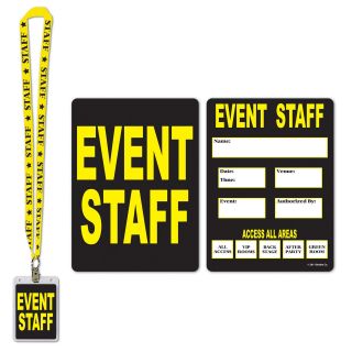 Event Staff Party Pass