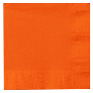 Sunkissed Orange (Orange) Beverage Napkins