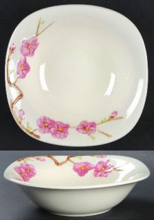 Metlox   Poppytrail   Vernon Peach Blossom Coupe Cereal Bowl, Fine China Dinnerw
