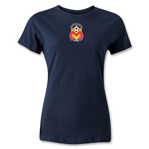 hidden Morelia Monarca Logo Womens T Shirt (Navy)