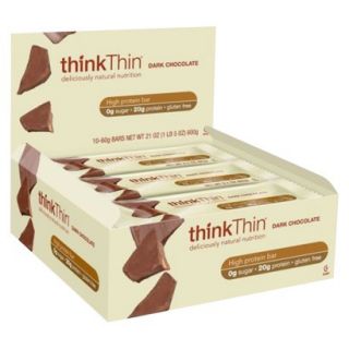 ThinkThin High Protein Bar   Dark Chocolate (10 Bars)