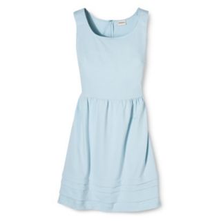 Merona Petites Short Sleeve Ponte Dress   Blue SP