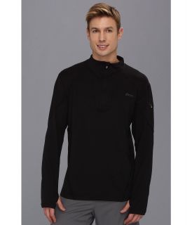 ASICS Thermopolis Thermal LT 1/2 Zip Mens Long Sleeve Pullover (Black)