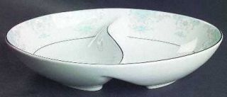 Fashion Royale Heirloom 10 Oval Divided Vegetable Bowl, Fine China Dinnerware  
