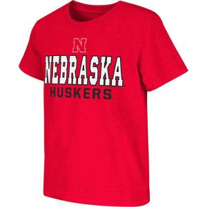 Nebraska Cornhuskers Colosseum NCAA Kids Platform T Shirt