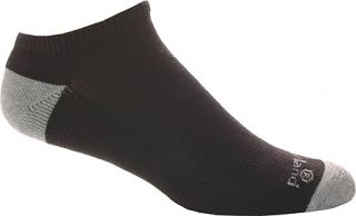 Mens Timberland No Show Sock (6 Pairs)   Black Athletic Socks