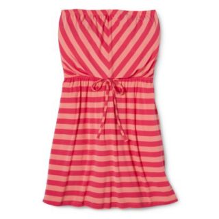 Mossimo Supply Co. Juniors Plus Size Strapless Dress   Coral 1X
