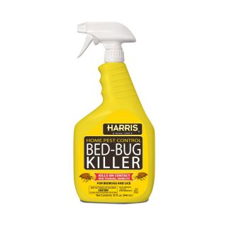 Harris Bed Bug Killer Ready To Use Spray Multicolor   HBB 128, 1 gal.