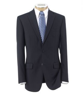 Traveler Tailored Fit 2 Button Suit with Plain Front Trousers JoS. A. Bank Mens