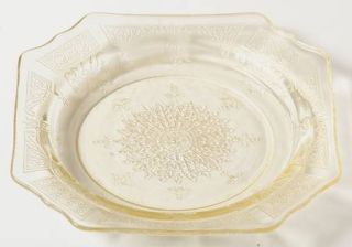 Anchor Hocking Princess Topaz Bread and Butter Plate   Topaz, Light Yellow,Depre