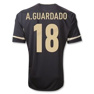 adidas Mexico 11/12 A. GUARDADO Away Soccer Jersey