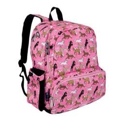 Childrens Wildkin Megapak Backpack Horses In Pink