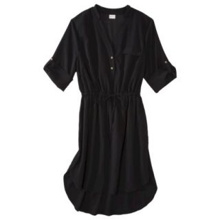 Merona Womens Plus Size 3/4 Sleeve Dress   Black 4