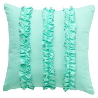Circo Ruffle Pillow   Turquoise