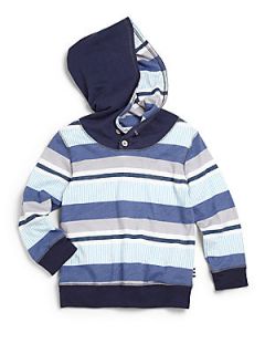 Splendid Toddlers & Little Boys  Rookie Stripe Sweatshirt   Indigo
