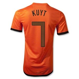 Nike Netherlands 12/14 KUYT Authentic Home Soccer Jersey