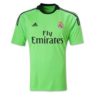 adidas Real Madrid 13/14 Away Goalkeeper Soccer Jersey