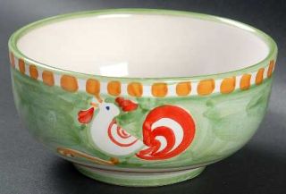 Vietri (Italy) Campagna Rooster (Gallina) Soup/Cereal Bowl, Fine China Dinnerwar