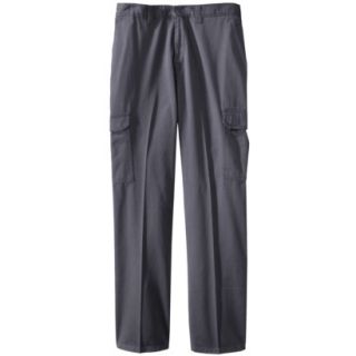 Dickies Mens Rinsed Cargo Pants   Charcoal Gray 48x32