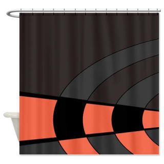  Peaches and Gray Shower Curtain  Use code FREECART at Checkout