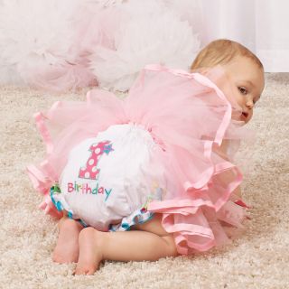 First Birthday Bloomer Diaper Cover