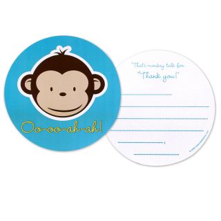 Mod Monkey Thank You Notes