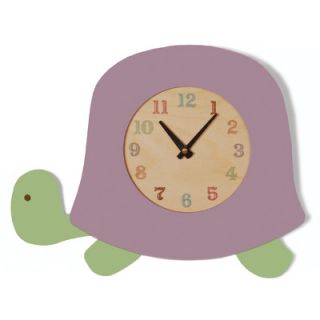 Tree by Kerri Lee Turtle Clock CLOCK TURTLE LAV / CLOCK TURTLE BLU Color Lav