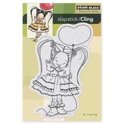 Penny Black Cling Rubber Stamp 4 X6 Sheet  Love Sign