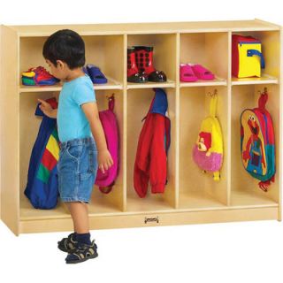 Jonti Craft ThriftyKYDZ Toddler Coat Locker   5 Sections 2684TK