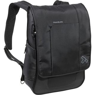 Anti Theft Urban Slim Line Backpack Black   Travelon Laptop Backpacks