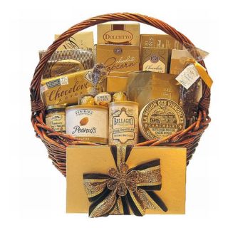 Golden Gourmet Gift Basket   GOLDEN GOURMET   LG, Large