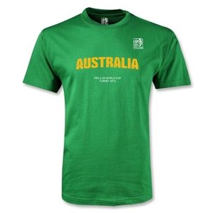 FIFA U 20 World Cup 2013 Australia T Shirt (Green)