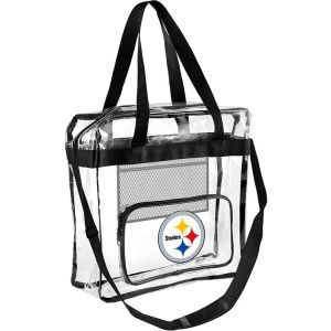 Pittsburgh Steelers Forever Collectibles Clear Messenger Bag w/ Pocket