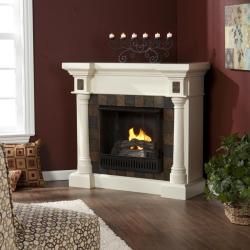 Blanchard Ivory Gel Fuel Fireplace