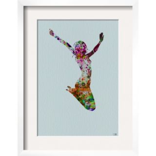 Art   Dancer Watercolor 5 Framed Print