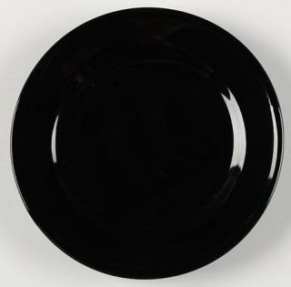  Chateau Black Bread & Butter Plate, Fine China Dinnerware   All Black,S