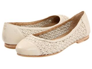 Frye Carson Woven Ballet Womens Shoes (Beige)