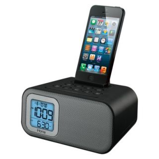 iHome Bluetooth Bedside Dual Alarm Clock   Black (iBT22)