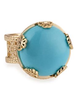 Tyra Turqouise Ring, Size 8