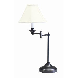 House of Troy HOU CL251 OB Club Oil Rubbed Bronze Table Lamp with swing arm